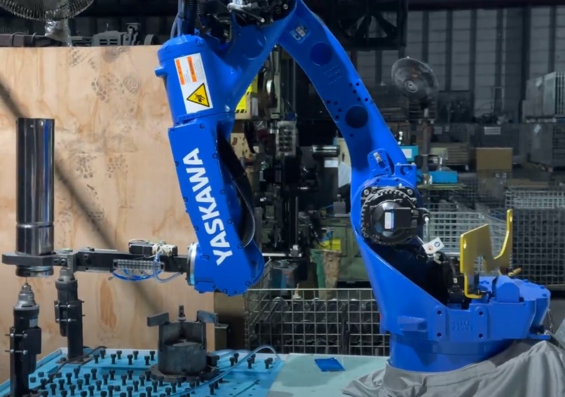 Robotic arm closeup
